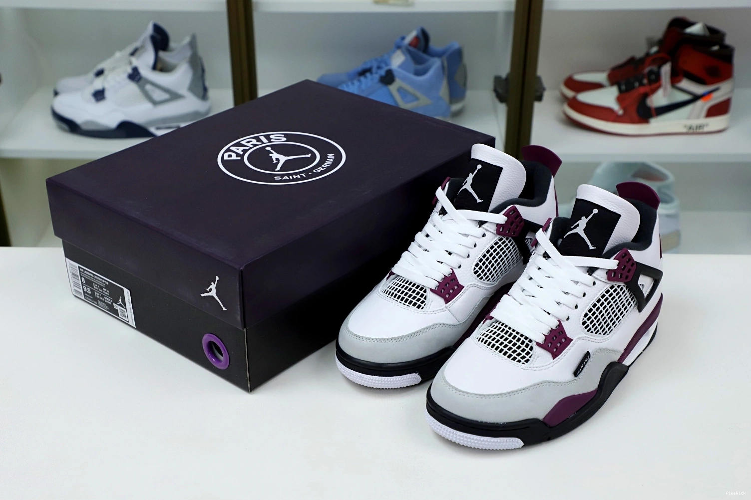 RETRO 4 SAINT-GERMAIN 'BORDEAUX' AIR AIR JORDAN X JORDAN PARIS 1102